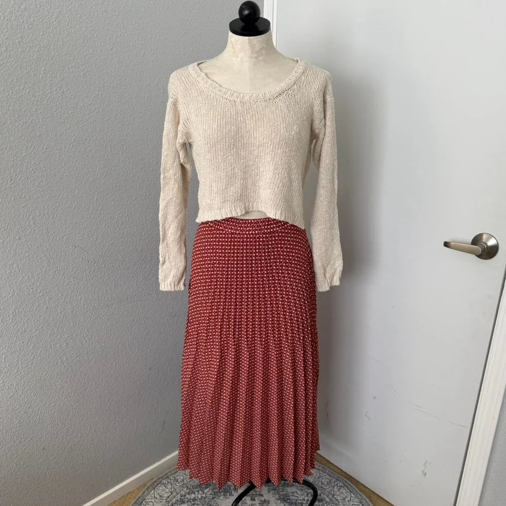 Max Studio Pleated Skirt with elastic waistband - Size XS - Picture 2 of 5